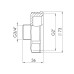 Переход Thermo Alliance Forte 2"х3/4" ВН SF3605020