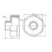Перехід Thermo Alliance Forte 1" 1/4х1/2" ВЗ SF3603215