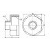 Перехід Thermo Alliance Forte 1" 1/4х1/2" ВЗ SF3603215