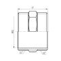 Ніпель Thermo Alliance Forte 2" SF35850