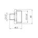Ніпель редукційний Thermo Alliance Forte 1 1/4х1/2" SF3593215