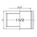 Муфта Thermo Alliance Forte 1 1/2 ВВ SF35640