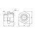 Ниппель редукционный Thermo Alliance Forte 3/8"х1/4" SF35996
