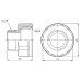 Перехід Thermo Alliance Forte 1/2"х3/8" ВЗ SF360159
