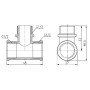 Трійник Thermo Alliance Forte 1/2" ВЗВ SF36415