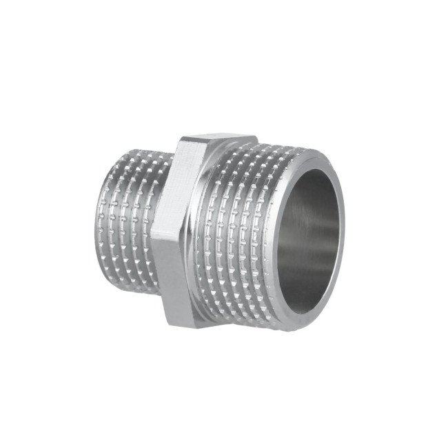 Ніпель редукційний Thermo Alliance Forte 3/4"х1/2" хром SF359H2015