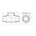 Трійник Thermo Alliance Forte 3/4" ВЗЗ SF36620