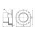 Перехід Thermo Alliance Forte 2"х1" 1/2 ВЗ SF3605040