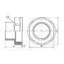 Перехід Thermo Alliance Forte 2"х1" 1/2 ВЗ SF3605040