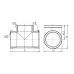 Трійник Thermo Alliance Forte 1" 1/2 ВВ SF36140