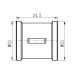 Муфта Thermo Alliance Forte 3/4" ВВ хром SF356H20