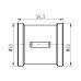 Муфта Thermo Alliance Forte 3/4" ВВ хром SF356H20