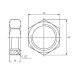 Контргайка Thermo Alliance Forte 1" SF35025