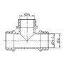 Трійник Thermo Alliance Forte 1" ЗЗ SF36725