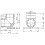 Кут настінний Thermo Alliance Forte 1/2" ВВ SF37115