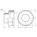 Перехід Thermo Alliance Forte 1"х3/4" ВЗ SF3602520