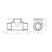 Трійник Thermo Alliance Forte 1/2" ВЗЗ SF36615