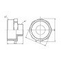 Ніпель редукційний Thermo Alliance Forte 2"х1" SF3595025
