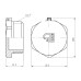 Заглушка Thermo Alliance Forte 3/4" ЗР SF35320