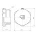 Заглушка Thermo Alliance Forte 3/4" ЗР SF35320