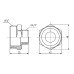 Ніпель редукційний Thermo Alliance Forte 1 1/4х3/4" SF3593220