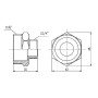 Ніпель редукційний Thermo Alliance Forte 1 1/4х3/4" SF3593220