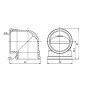 Кут Thermo Alliance Forte 1" 1/4 ВВ SF36832