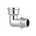 Уголок Thermo Alliance Forte 1/2" ВН хром SF372H15