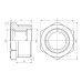 Футорка Thermo Alliance Forte 1/2"х1/4" ЗВ SF374156