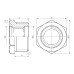 Футорка Thermo Alliance Forte 1/2"х1/4" ЗВ SF374156