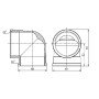 Кут Thermo Alliance Forte 2" ВВ SF36850