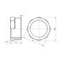 Футорка Thermo Alliance Forte 1 1/2"х1 1/4" ЗВ SF3744032