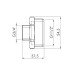Ниппель редукционный Thermo Alliance Forte 1 1/2х3/4" SF3594020