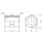 Ніпель Thermo Alliance Forte 1/2" SF35815