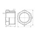 Футорка Thermo Alliance Forte 1/2"х3/8" ЗВ SF374159