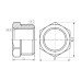 Футорка Thermo Alliance Forte 1/2"х3/8" ЗВ SF374159