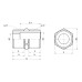 Ніпель подовжений Thermo Alliance Forte 1/2" SF35815L