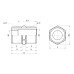 Ніпель подовжений Thermo Alliance Forte 1/2" SF35815L