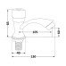 Кран на одну воду для раковины Brinex BW 0221