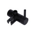 Набор для гігієнічного душу Qtap Inspai-Varius округлий QTINSVARBСRV00440001 Black Matt