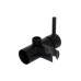 Набор для гігієнічного душу Qtap Inspai-Varius округлий QTINSVARBСRV00440001 Black Matt