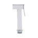 Лійка для гігієнічного душу Qtap Rucni прямоугольна QTCRMB120 Chrome (Bidet)