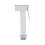 Лійка для гігієнічного душу Qtap Rucni прямоугольна QTCRMB120 Chrome (Bidet)
