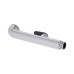 Лійка для гігієнічного душу Qtap Rucni округла QTCRMA021 Chrome/Grey