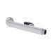Лійка для гігієнічного душу Qtap Rucni округла QTCRMA021 Chrome/Grey