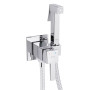 Набор для гігієнічного душу Qtap Inspai-Varius прямокутний QTINSVARCRMV00440201 Chrome