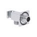 Підключення з тримачем для шланга Qtap Spojeni прямоугольне QTCRMBH130 Chrome (Fixsit)