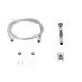 Набор для гигиенического душа Qtap Inspai-Varius округлый QTSETCRMA021 Chrome/Grey (Set)