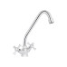 Змішувач для кухні Lidz Lamb 271F двохвентильний LDLAM271FCRM21889 Chrome