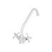 Смеситель для кухни Lidz Lamb 271F двухвентильный LDLAM271FCRM21889 Chrome